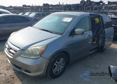 2006 Honda Odyssey Ex-L z USA, uszkodzony, nr VIN 5FNRL38716B038932